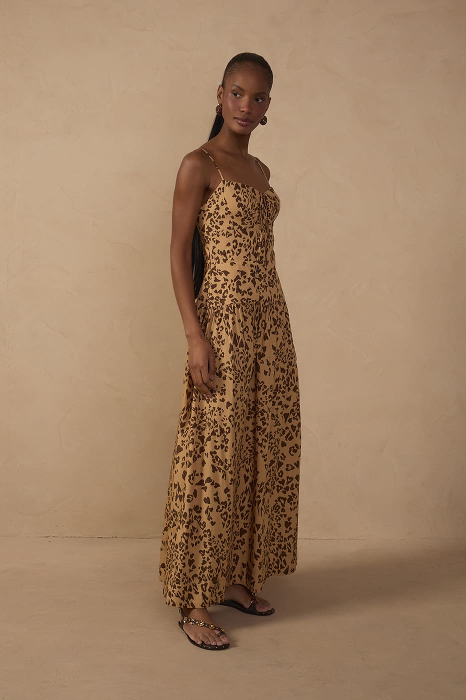 VESTIDO LONGO SELVAGEM