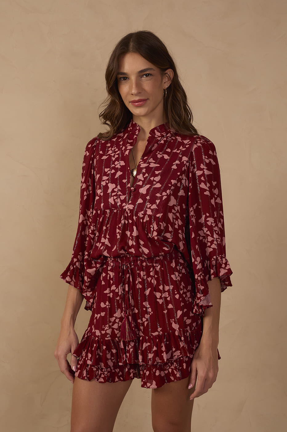 BLUSA CORA LUREX
