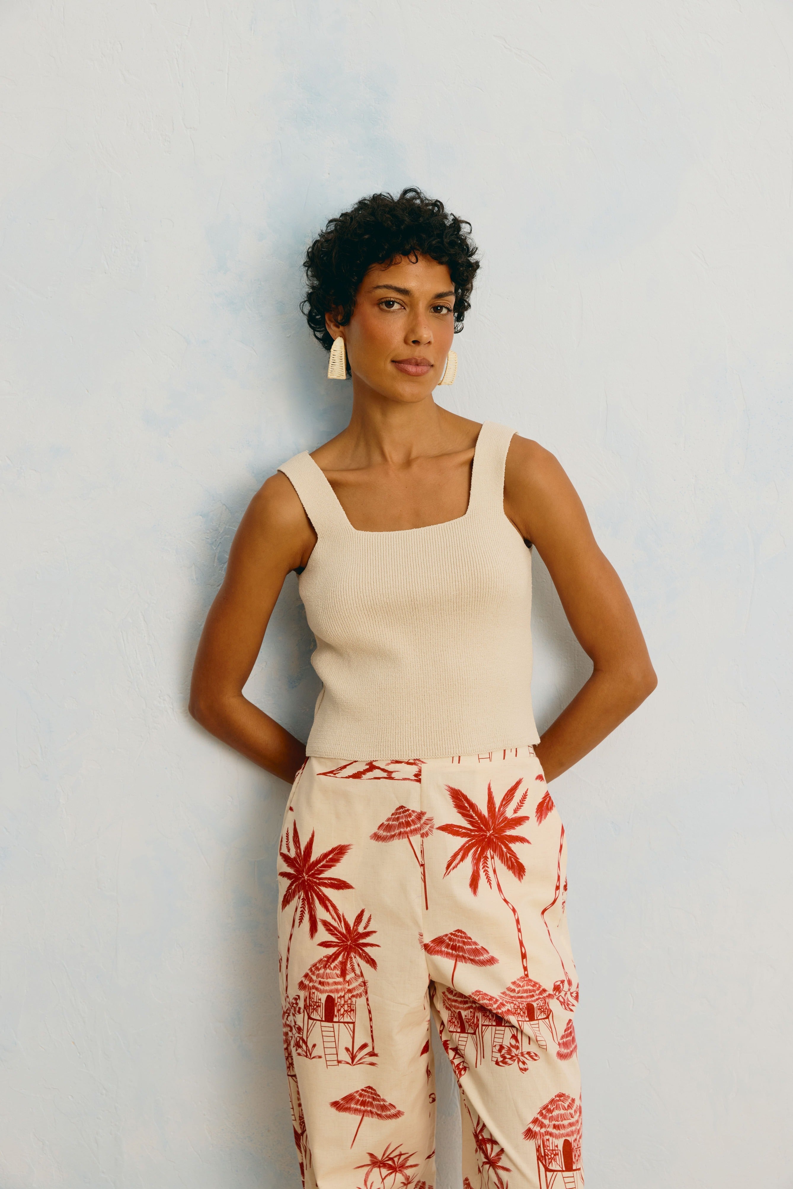 POLERA TEJIDA BÁSICA WHITE