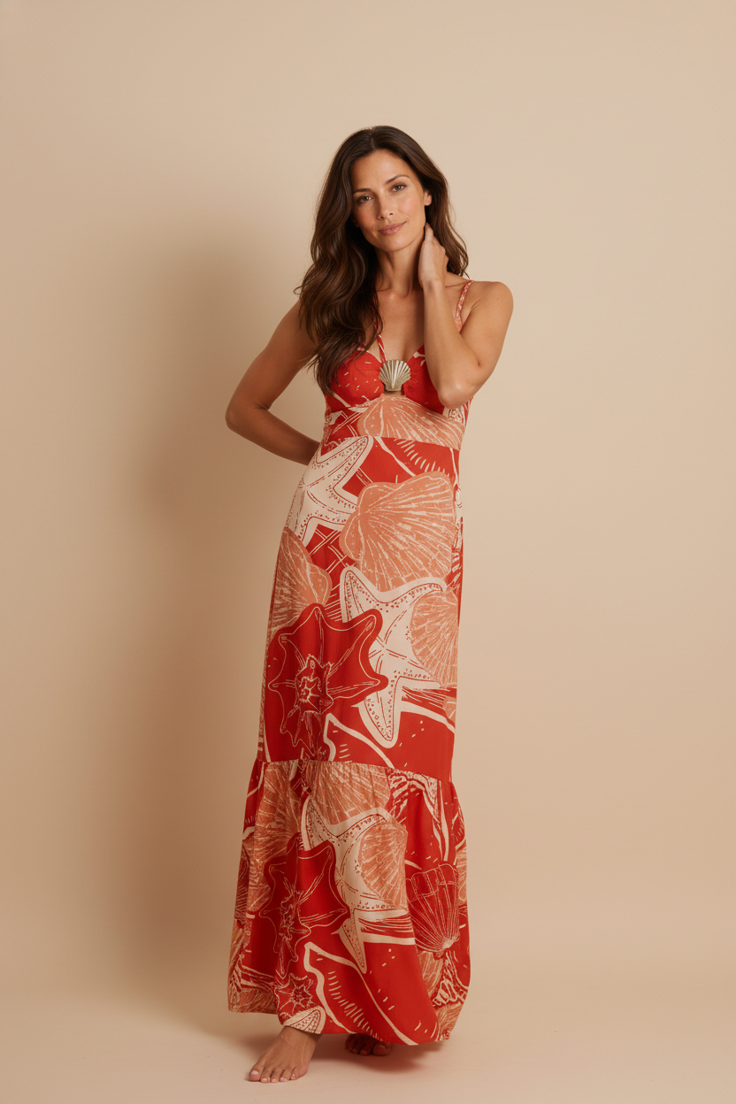 VESTIDO LARGO GUAJARÁ