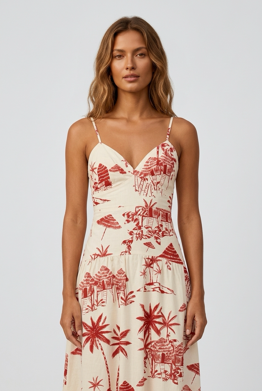 VESTIDO LONGO PLAYA BLANCA
