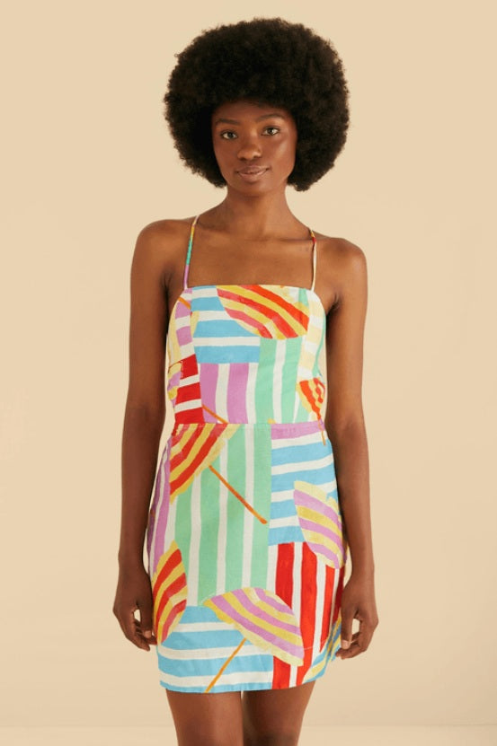 VESTIDO CURTO GUARDA SOL