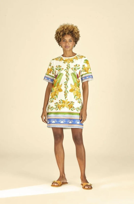 VESTIDO TSHIRT DESTINO TROPICAL