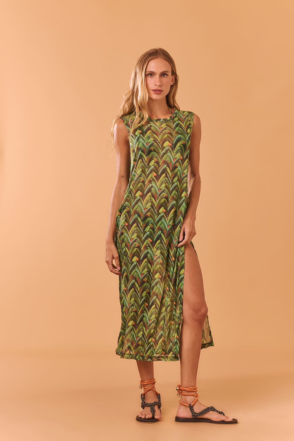 VESTIDO TUL PARROT
