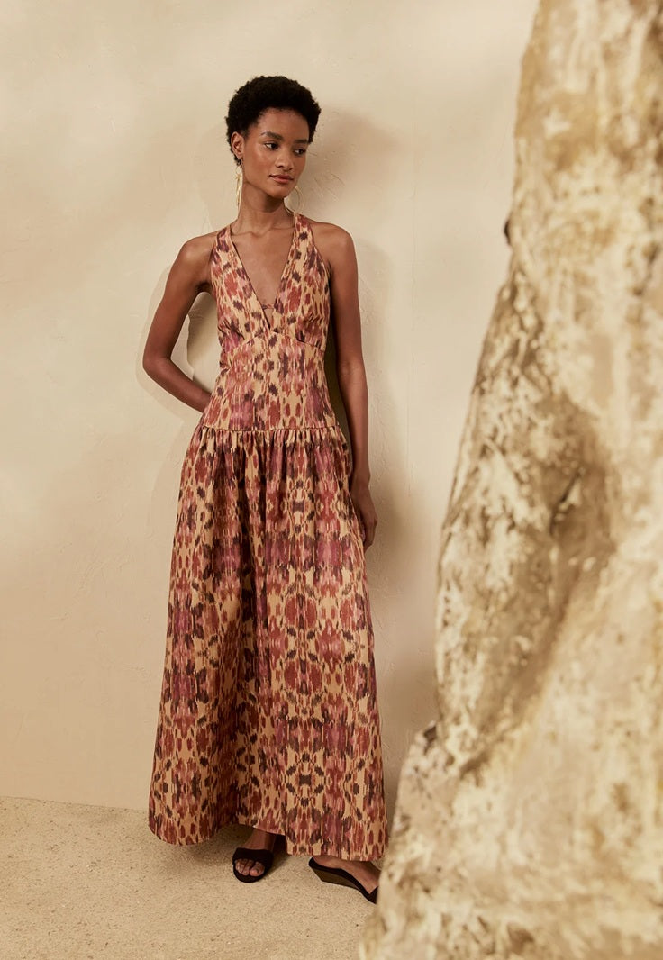 VESTIDO LONGO NIEBLA