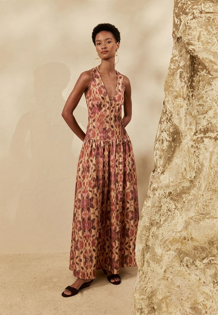 VESTIDO LONGO NIEBLA