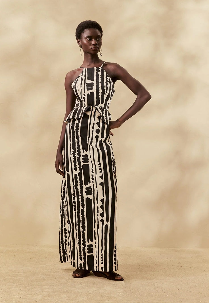 VESTIDO LONGO LINEA