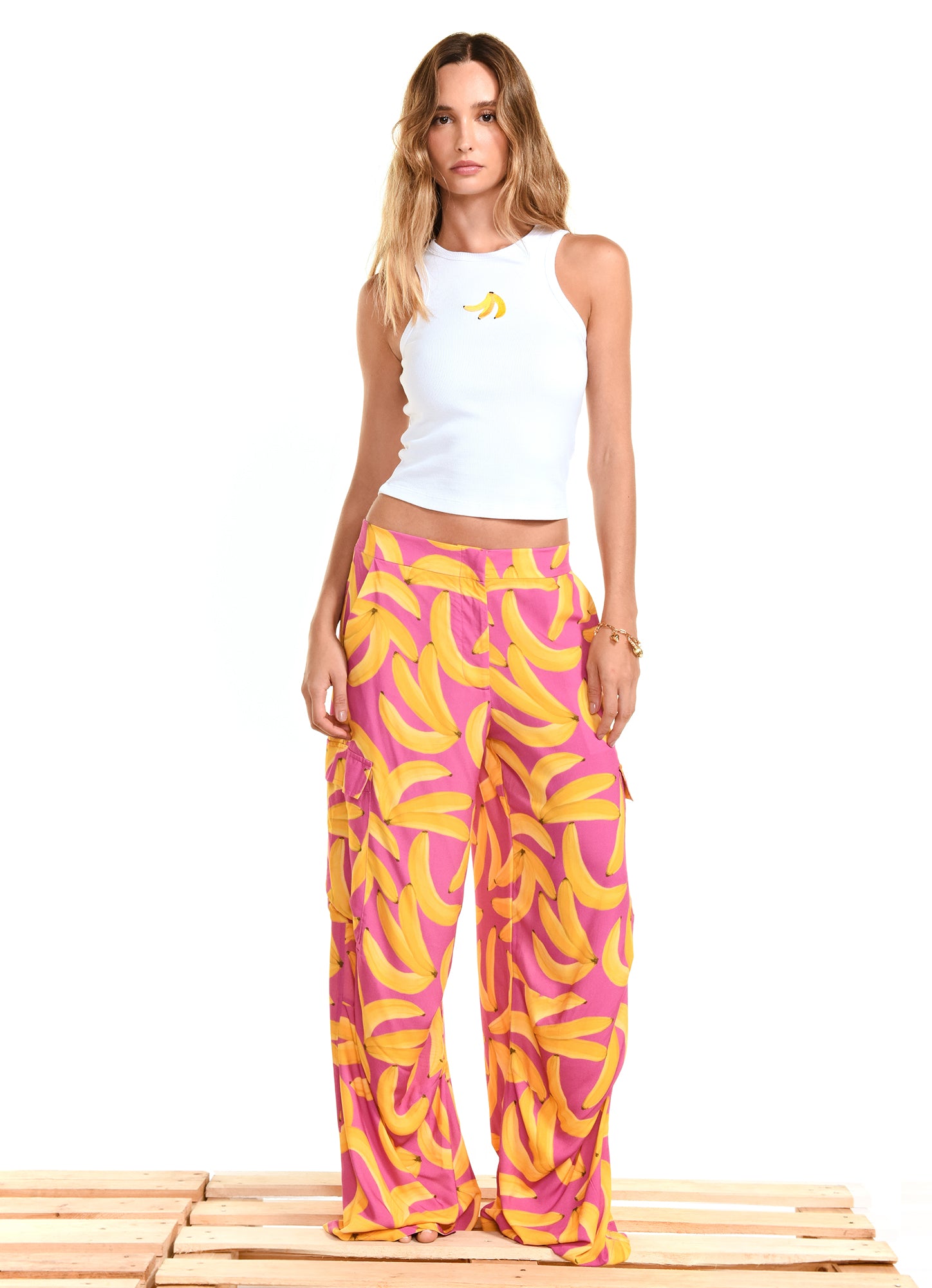 PANTALÓN SAFARI PINK BANANAS