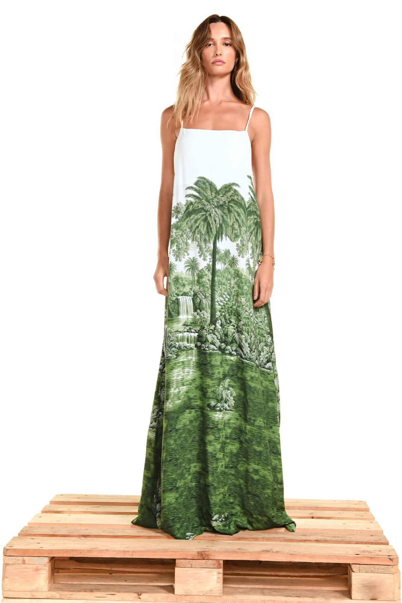 VESTIDO MATA TOILE GREEN