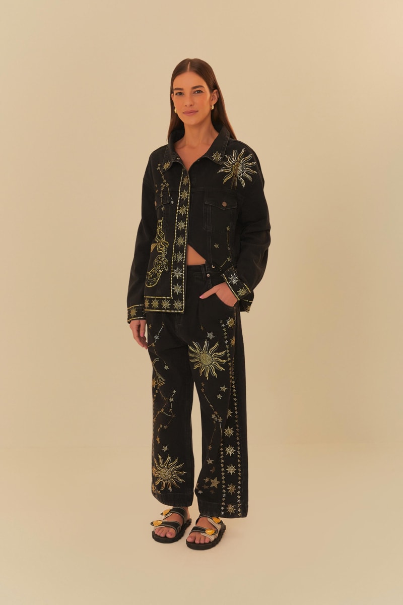 PANTALÓN BLACK JEANS HOTFIX