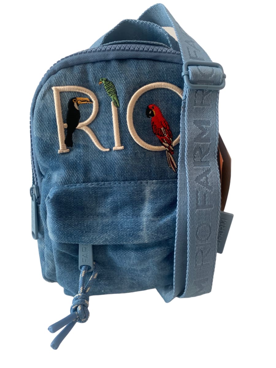 MOCHILA BOROGODÓ RIO DE COR JEANS