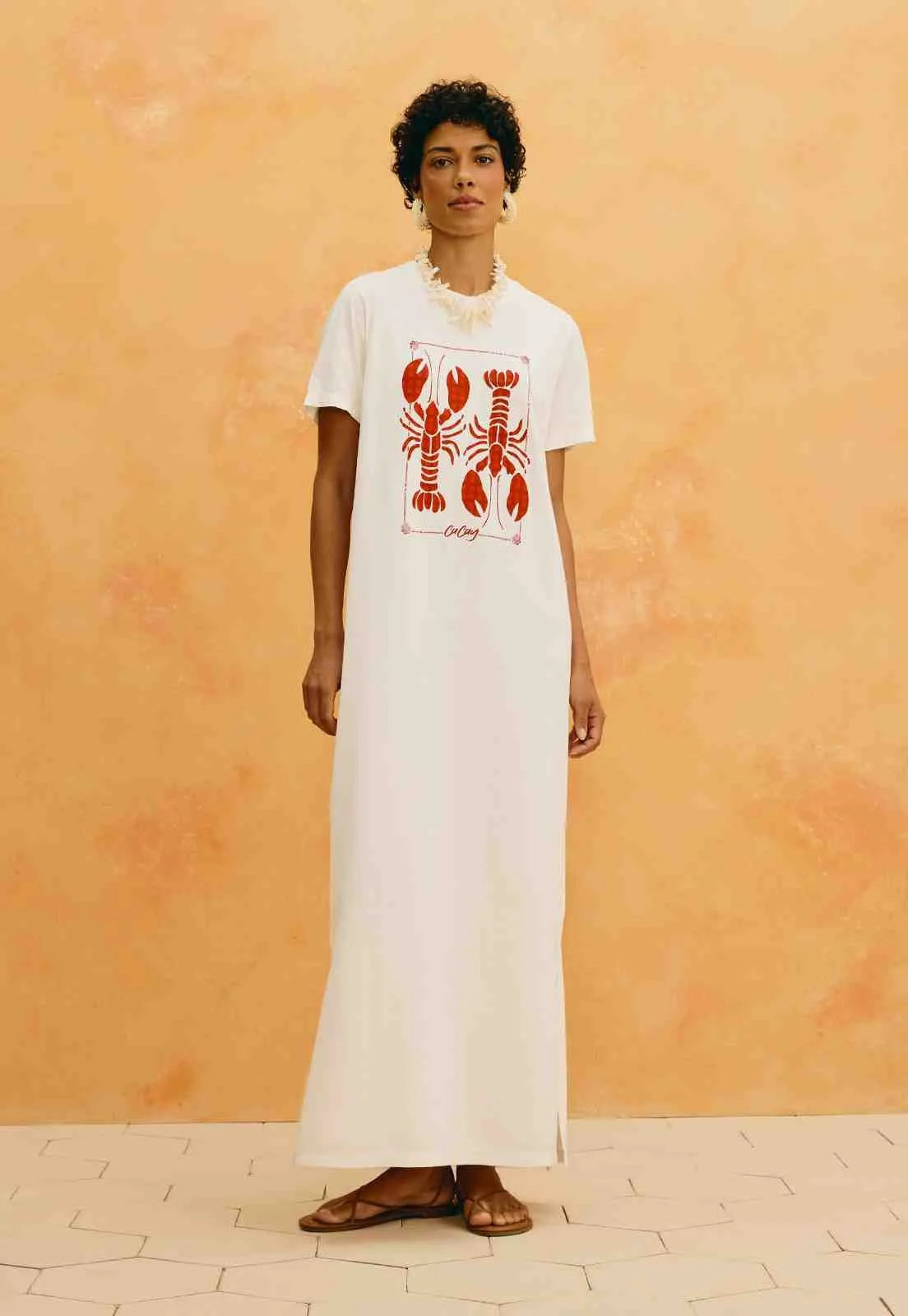 VESTIDO LANGOSTA WHITE