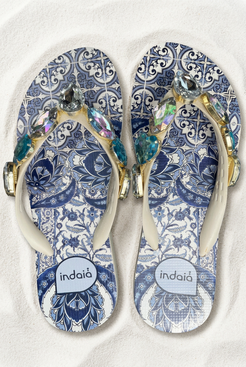 Vista principal sobre arena blanca